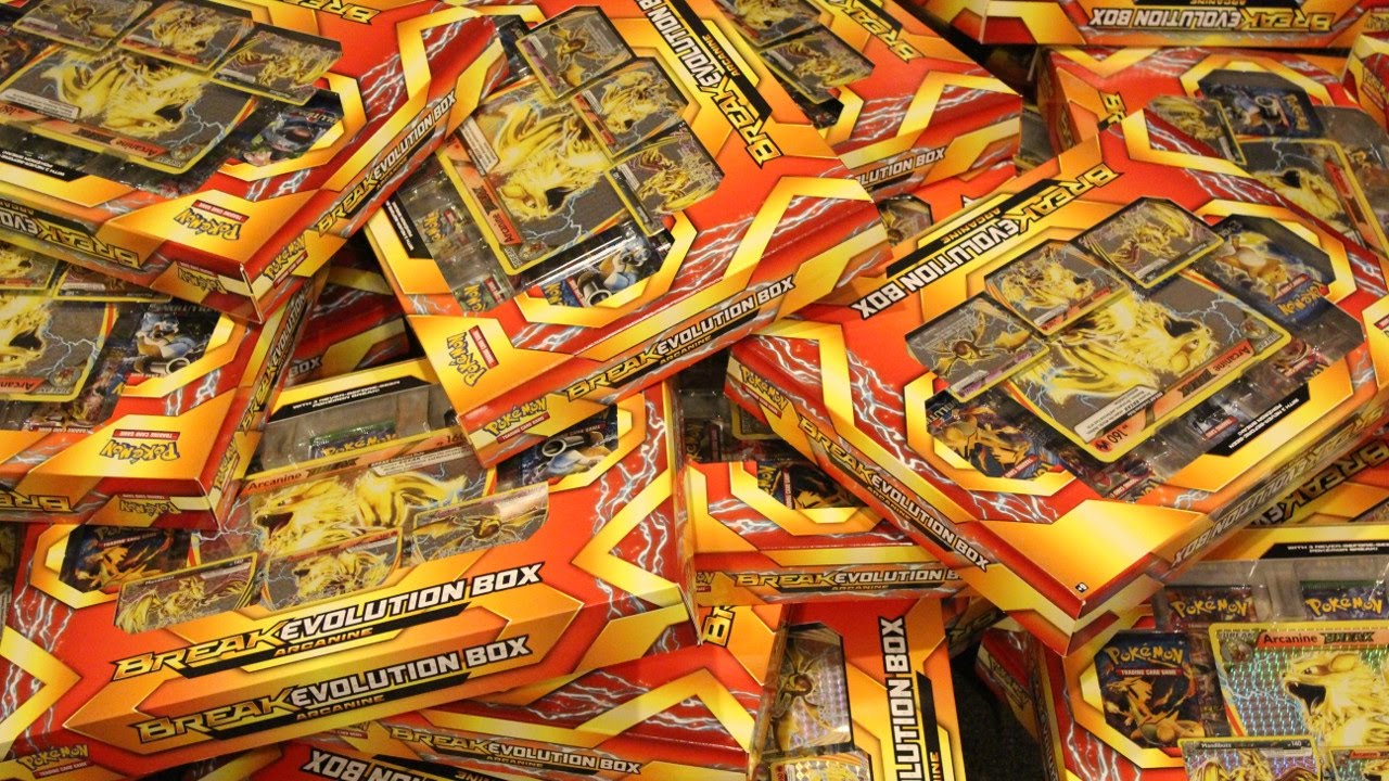 $900 (36 boxes!) worth of Arcanine Break Evolution boxes!  - Pokemon TCG opening
