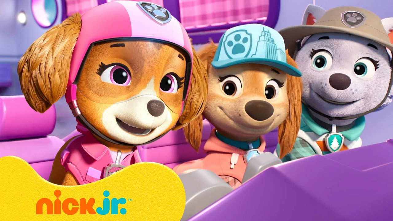 PAW Patrol | Skye, Everest und Liberty sind beste Welpen-Freundinnen! #2 💖 | 90 Minuten | Nick Jr.