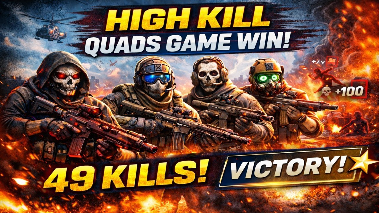High Kill Quads Domination!