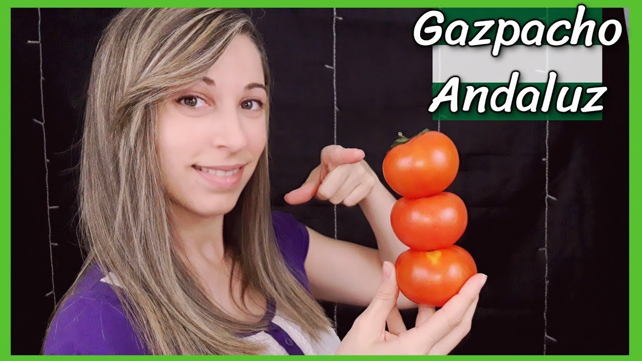 🍅 Cómo hacer Gazpacho Andaluz 🍅 Receta Rica y Tradicional . SusurrosdelSurr ASMR