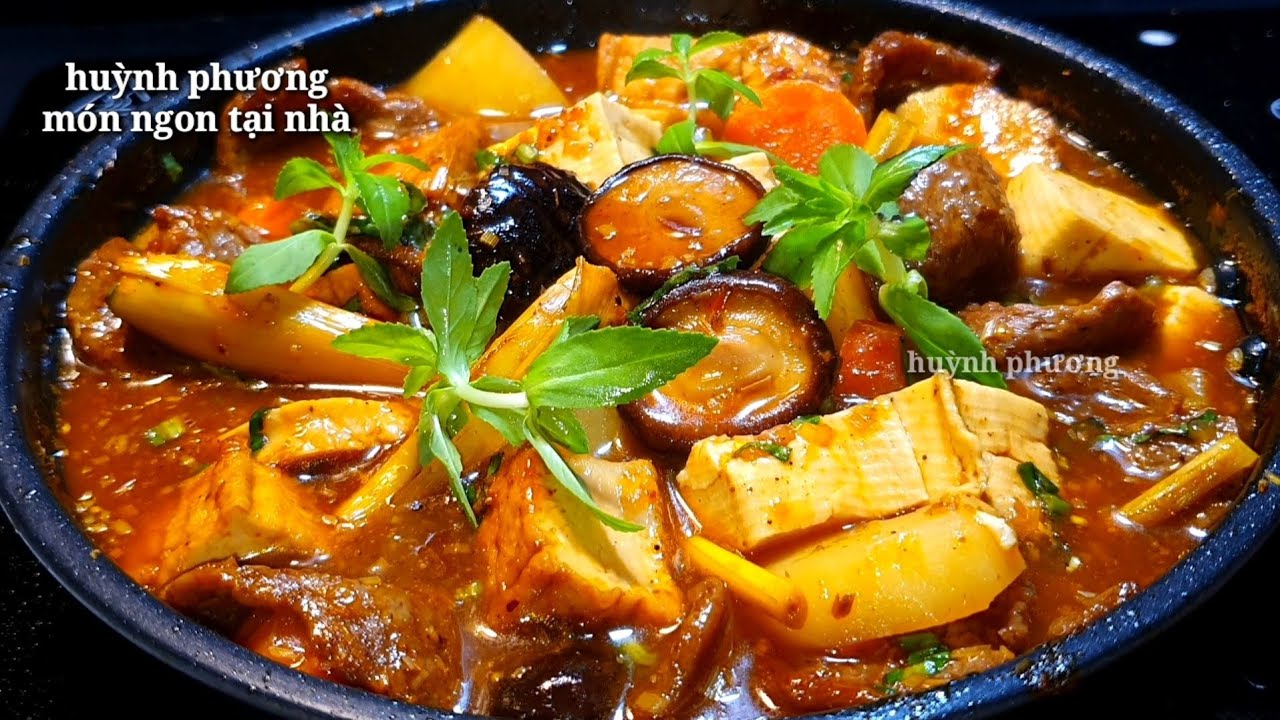 Bí quyết nấu BÒ KHO CHAY thơm ngon đậm đà ăn chay với bún bánh mì đều ngon