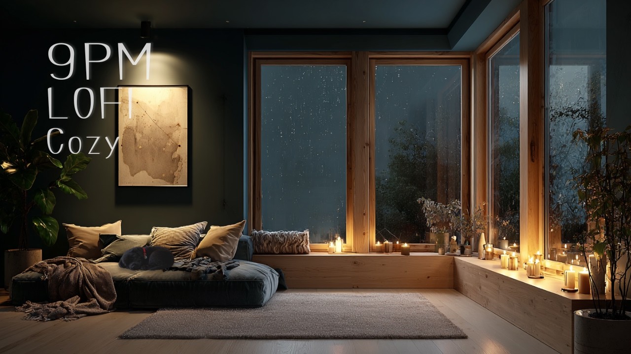 9PM Night Lofi | Time to Unwind | After Work Reset | Gentle Acoustic Guitar