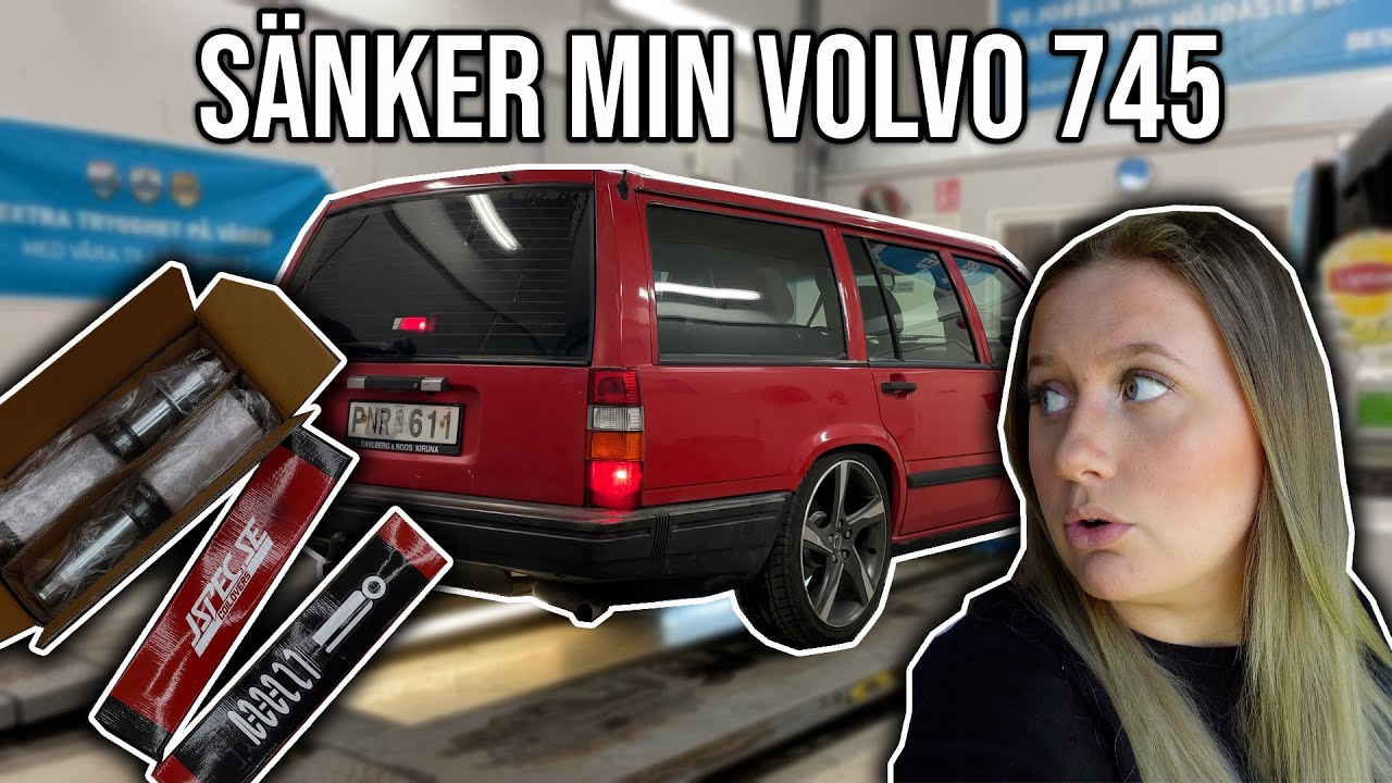 MONTERAR COILOVERS P&Aring; MIN VOLVO