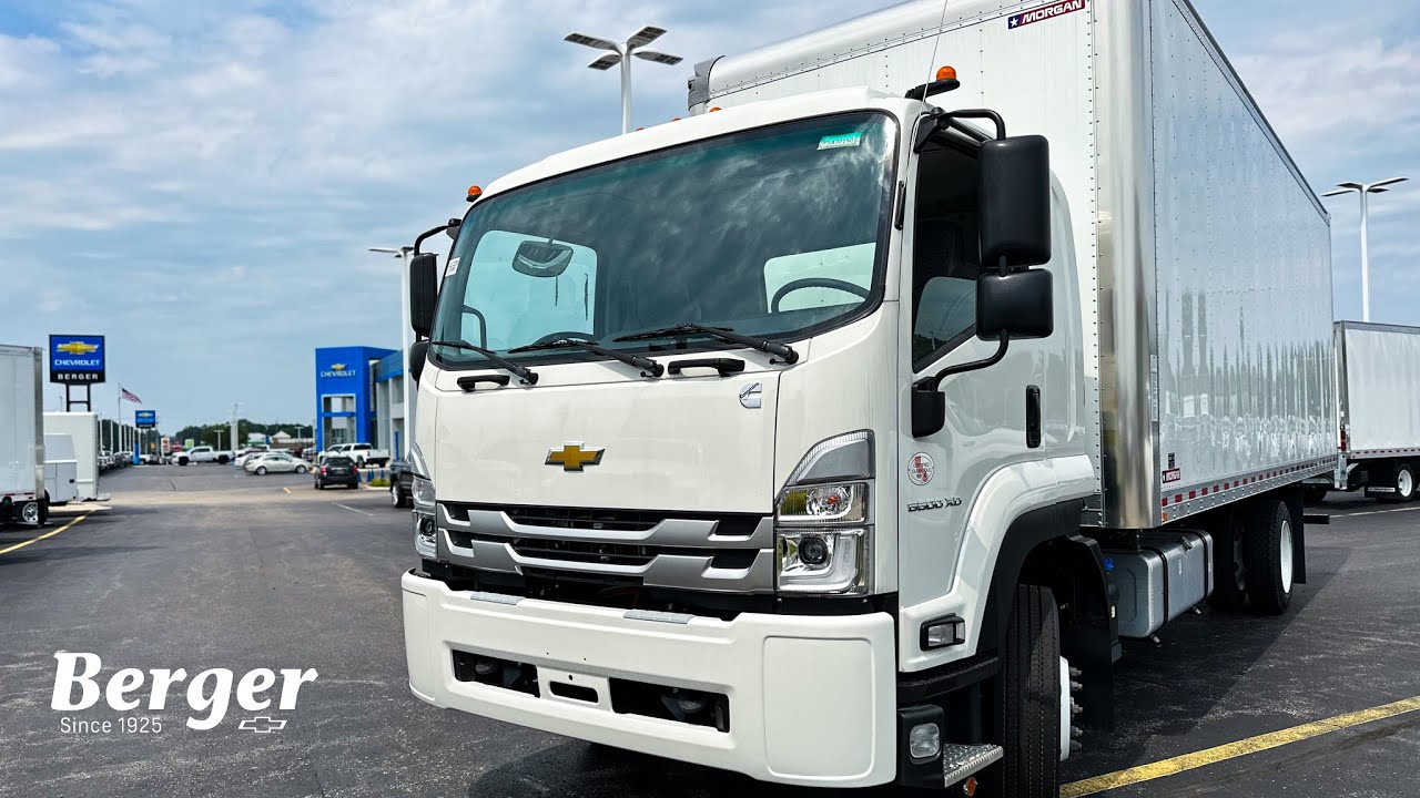 2023 Chevy LCF 6500XD with Morgan Box Truck Body 💪