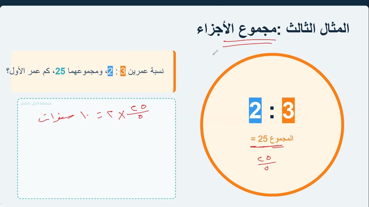 طريقة ذكية لحل مسائل النسبة فى اختبار القدرات  شرح سريع مع د جمال