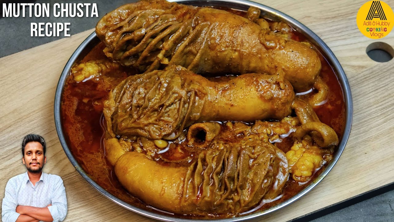 Mutton Chusta Ki Masaledar Recipe | Goat Intestine Recipe | Viral Mutton Chusta Recipe