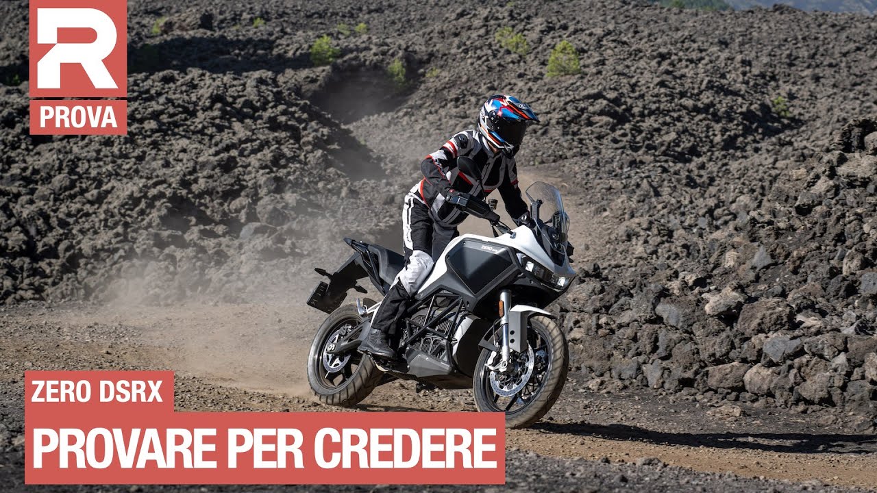 Zero DSRX - Prova su strada e in off-road della nuova maxi enduro elettrica californiana