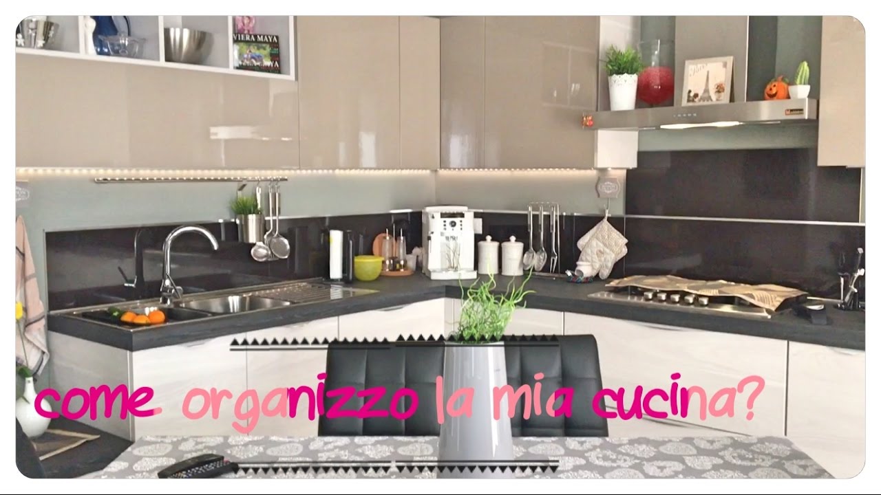 VIDEO! ORGANIZZAZIONE CUCINA