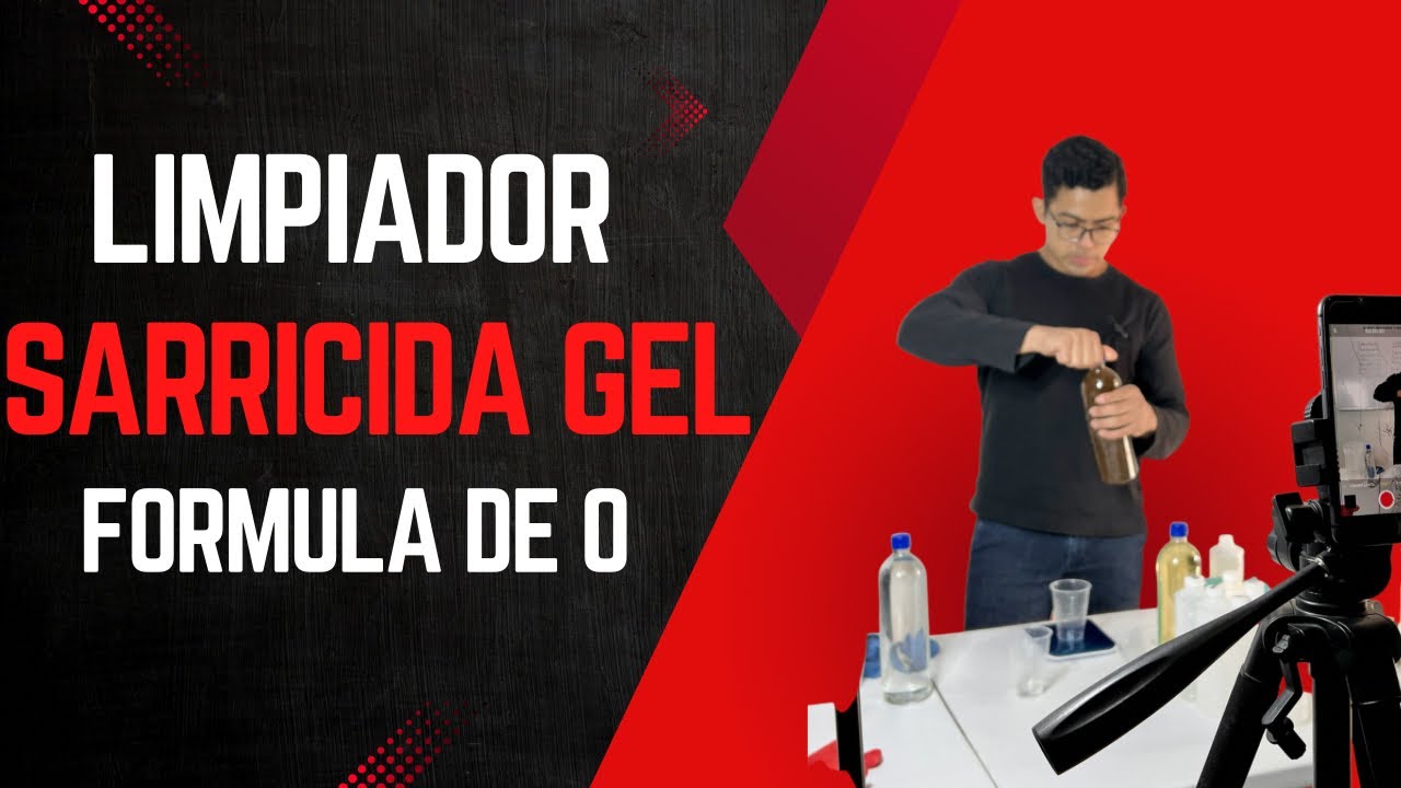 Revelando la Fórmula de sarricida en gel ¡¡DESDE CERO!! con SOLO 3 ingredientes