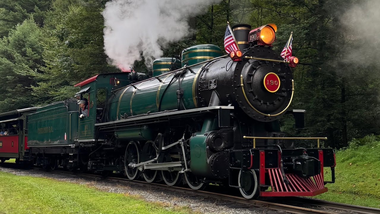 Tweetsie Railroad railfan weekend photo special full nonstop loop 2025
