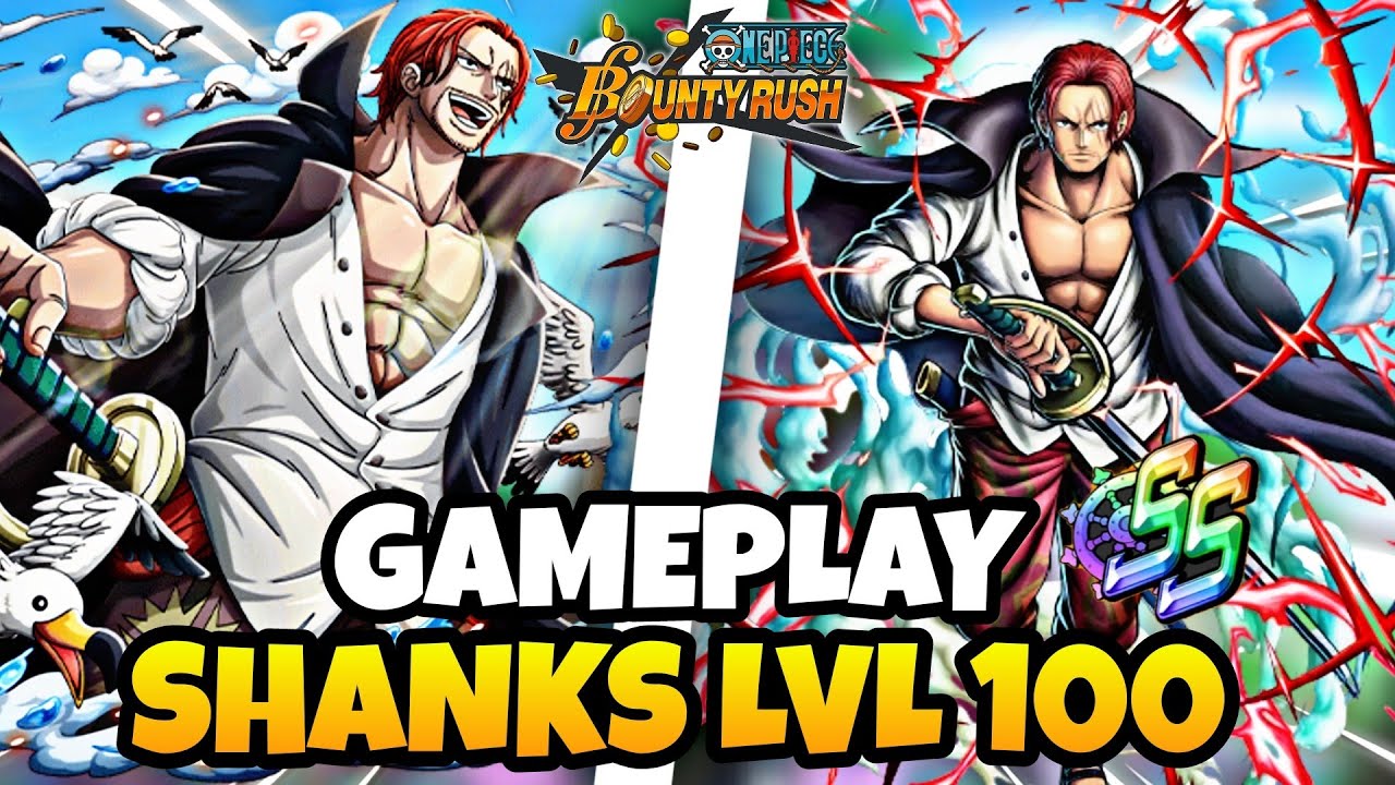C'EST LUI LE ROI DES PIRATES !!! GAMEPLAY SHANKS LVL 100| One Piece Bounty Rush - OPBR FR