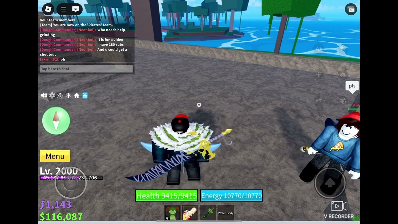 Helping people grind in blox fruits