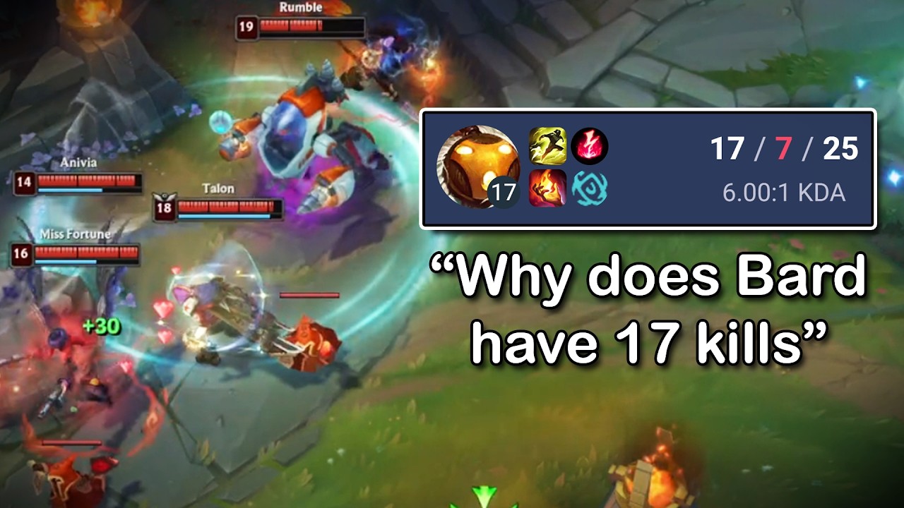 How the rank 1 Bard plays League