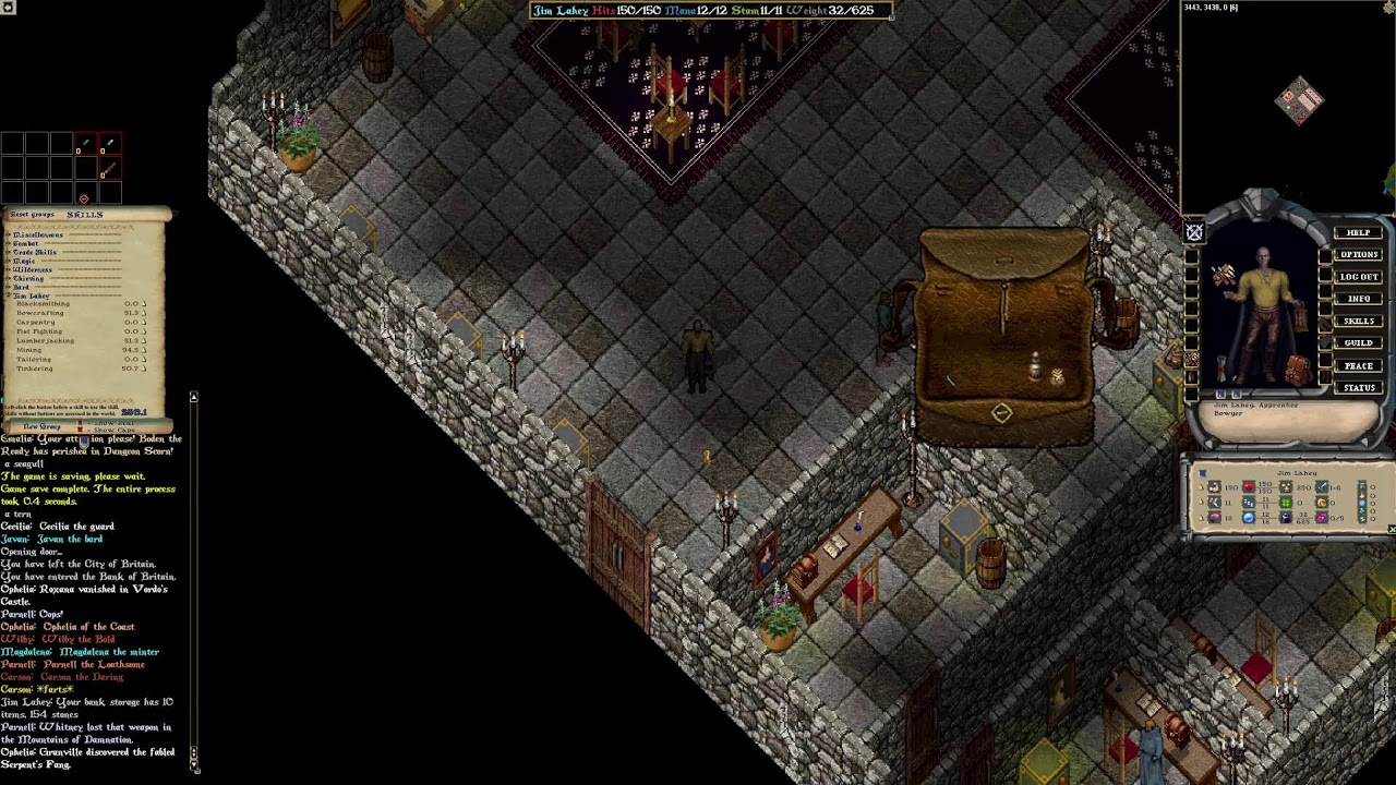 Secrets of Sosaria - Modded Ultima Online Home Server - Live From Sunnyvale - Test Stream 000