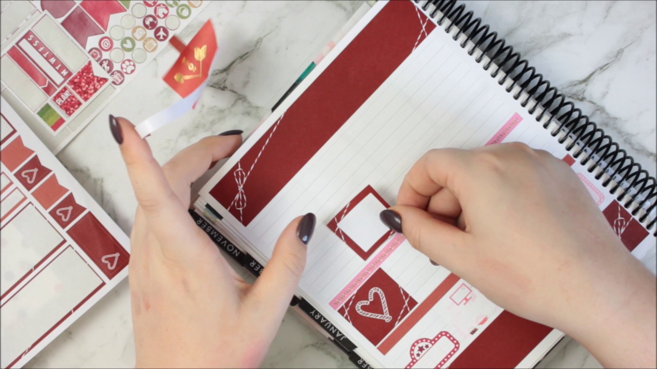 February Notes Pages | Gutzy Planner Designs
