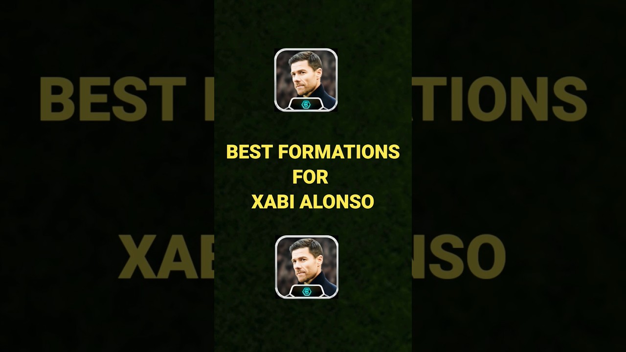 Best formations for xabi alonso | Best quick counter formations