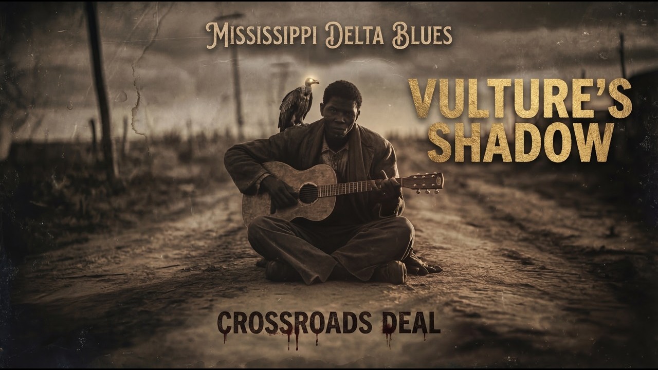 Gritty Slide Guitar   Mississippi DELTA Blues at the Crossroads   Vulture’s Shadow Circling Low