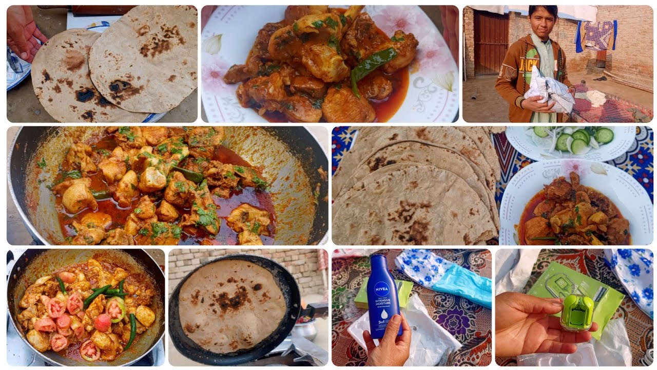 Chicken Bhuna Masalah | Daraz Shoping Unboxing | Tandoori Roti At Home | Saima's Kitchen Corner
