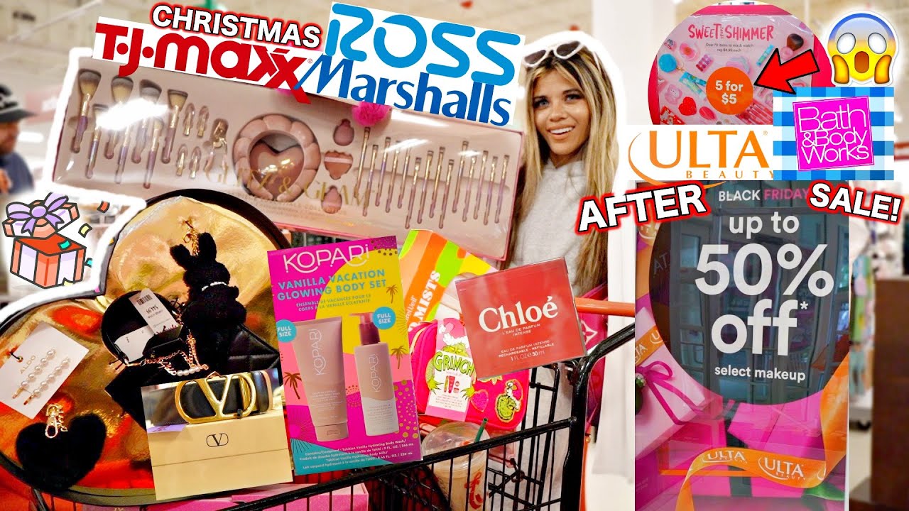 Shopping After Black Friday Sales at TJMaxx, Ulta & Bath And Body Works🎄VlogMas Day 1 