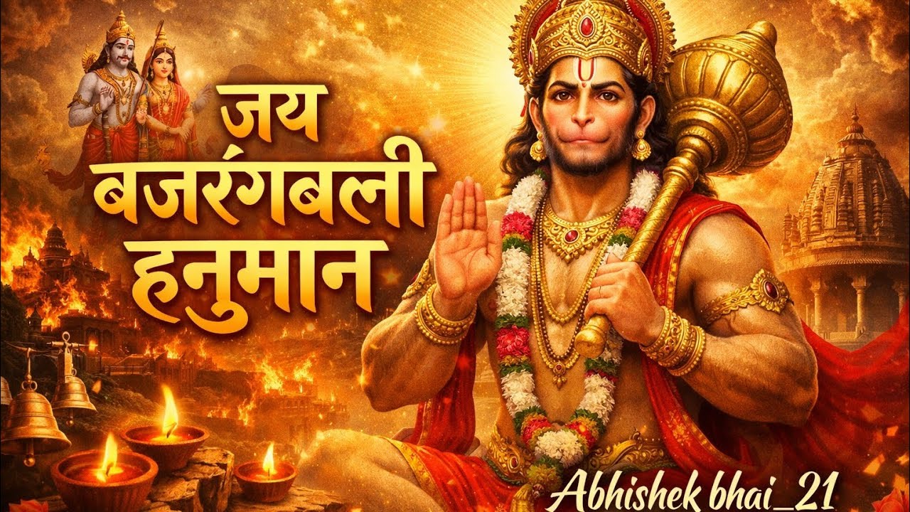 जय बजरंगबली हनुमान | Jay bajrangbali Hanuman| full Hd video bhakti song |