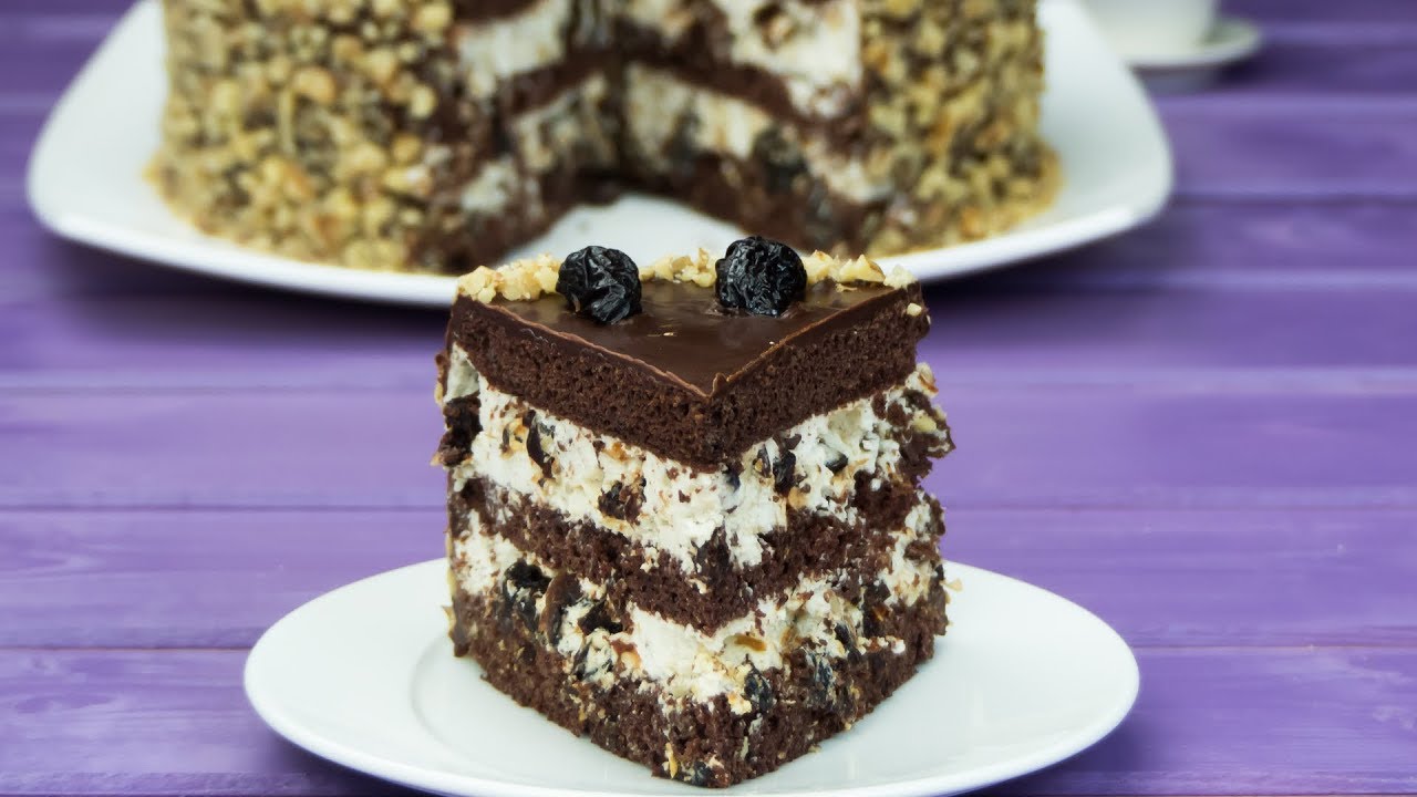 Tort “Prune în ciocolată“ – un tort extrem de delicios, care va deveni preferatul tău!