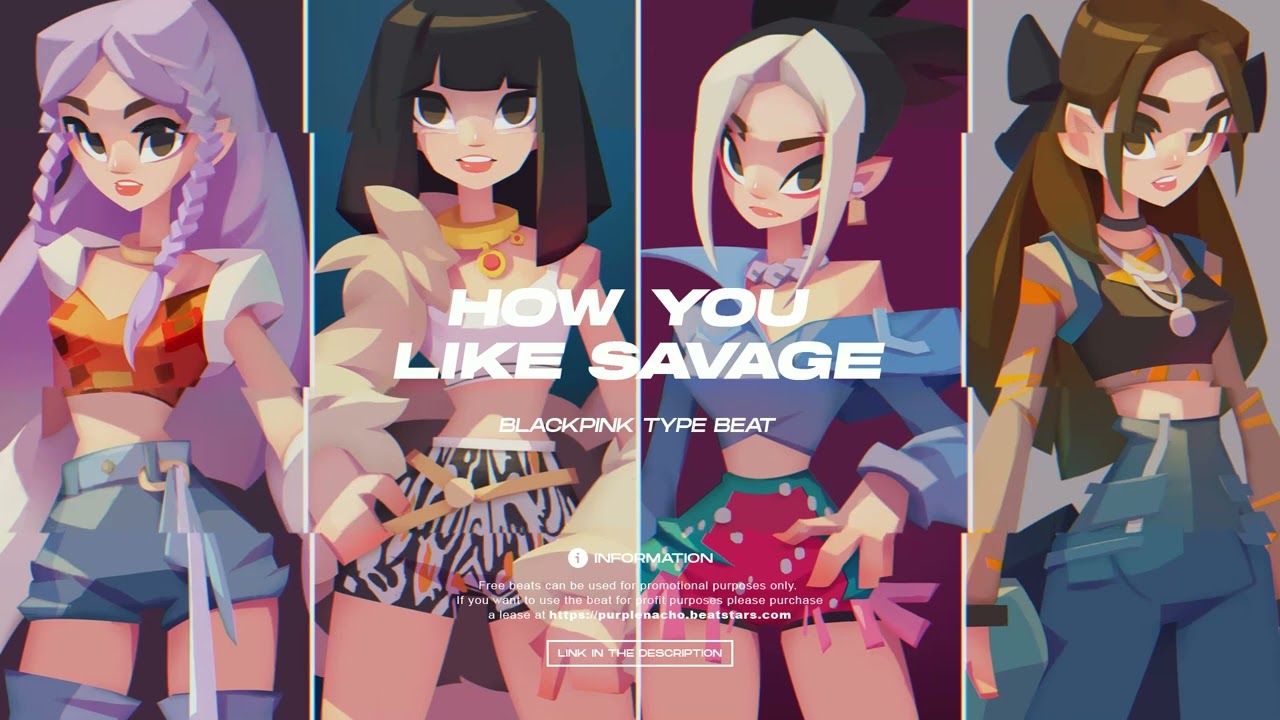 BLACKPINK TYPE BEAT | How you like savage (prod PurpleNacho)