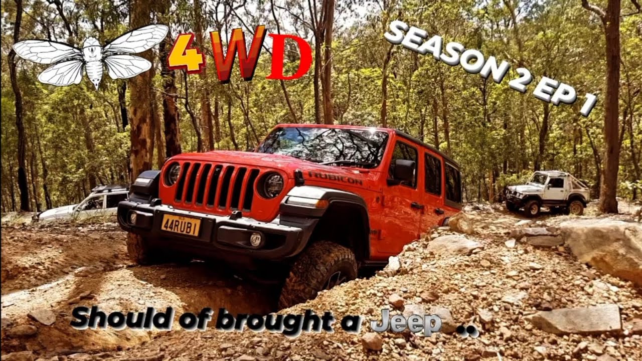 Stock Jeep Rubicon eats up the tracks - Cicada 4WD - Season 2 - EP 1