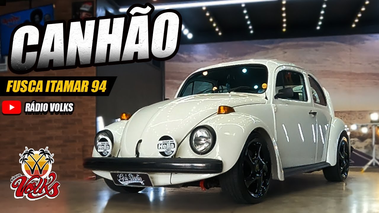 FUSCA ITAMAR 1994 TURBO - CANHÁO - Sintoniza ai !!! - Rádio Volks