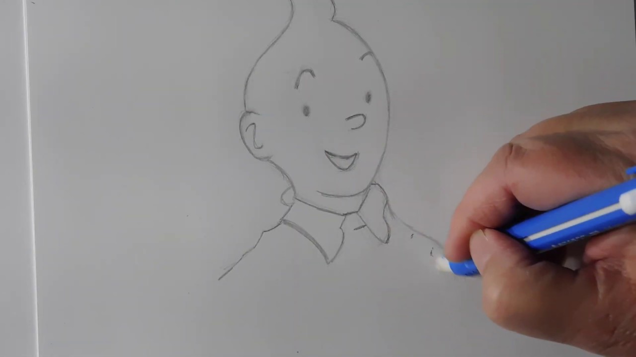Comment dessinner Tintin et milou