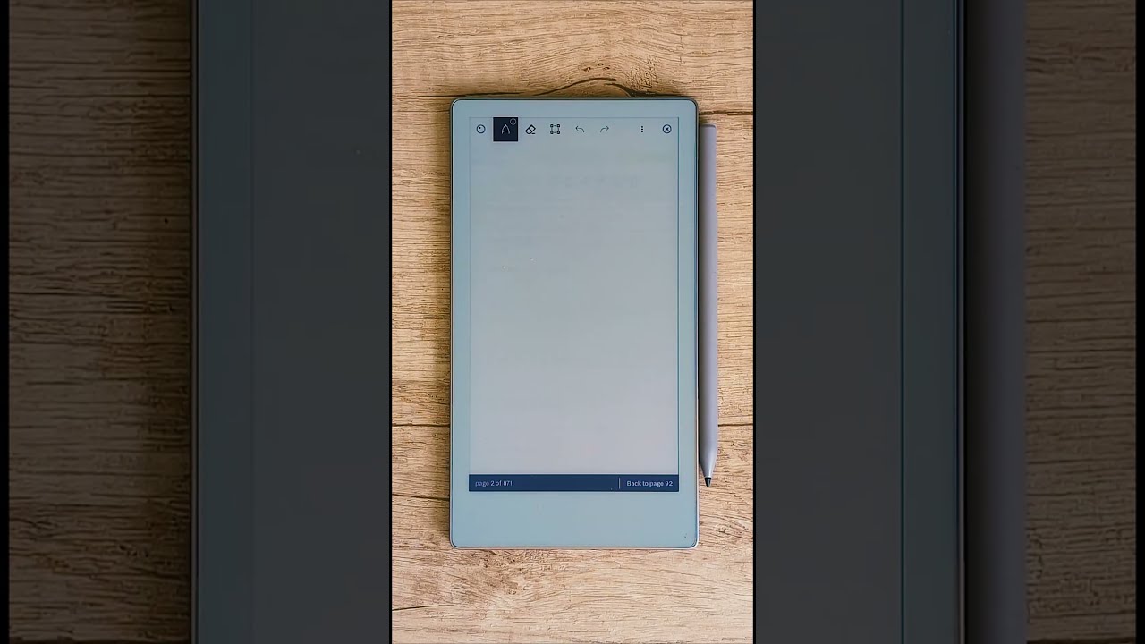 reMarkable Paper Pro Move Daily Planner - Designed by TabletTemplates