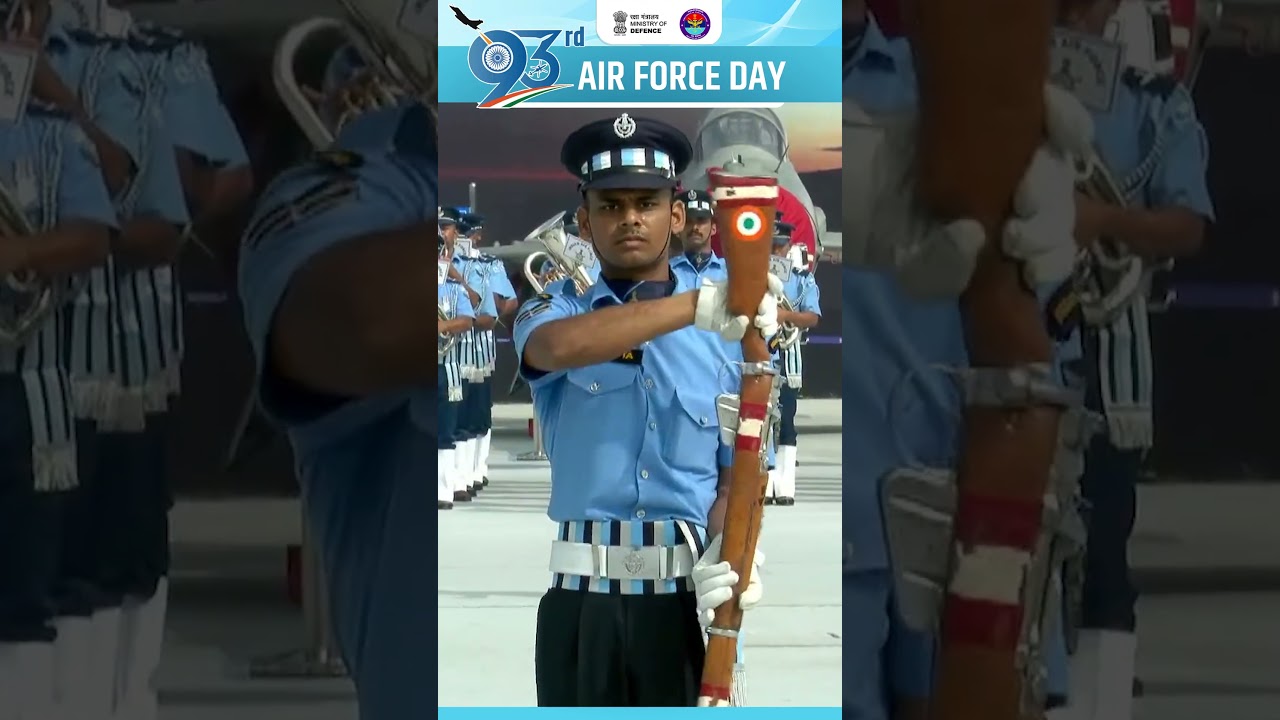 Watch The Air Warrior Drill Team | #IndianAirForceDay2025