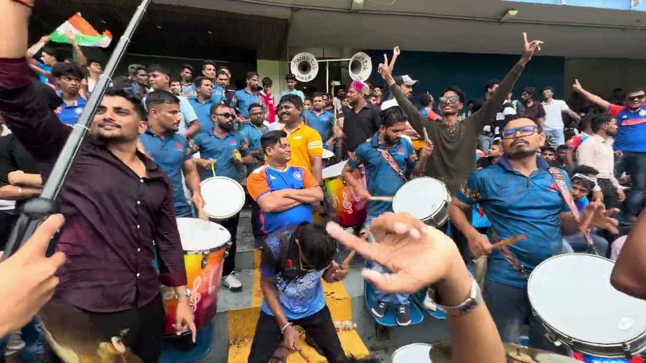 Palkhi Nighali Rajachi Band | Wankhede stadium Mumbai Banjo 2024 Lalbag cha raja