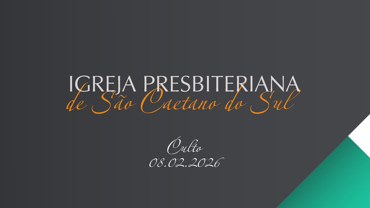 Culto noite - 08.02.2026
