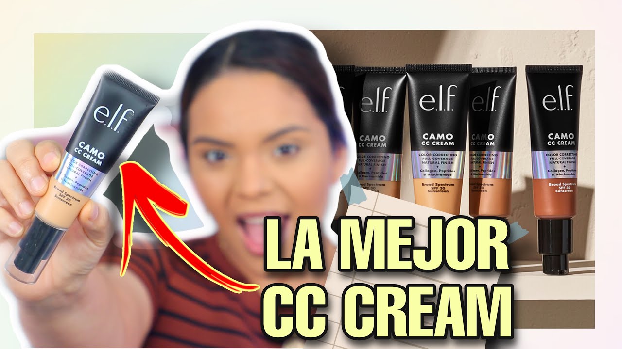 PROBÉ POR PRIMERA VEZ LA CC CREAM CON MAYOR COBERTURA Y SUPER ECONOMICA, ELF CAMO CC CREAM