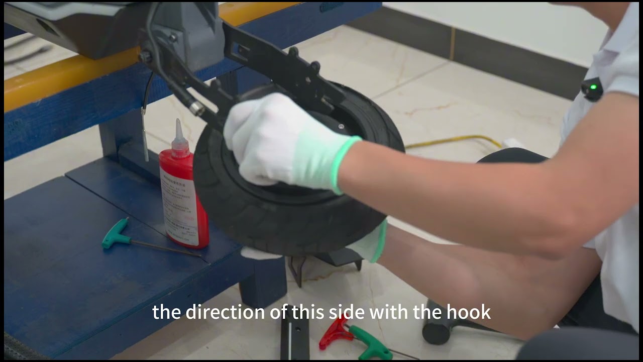 Changing Punk rider front motor and/ or changing tires