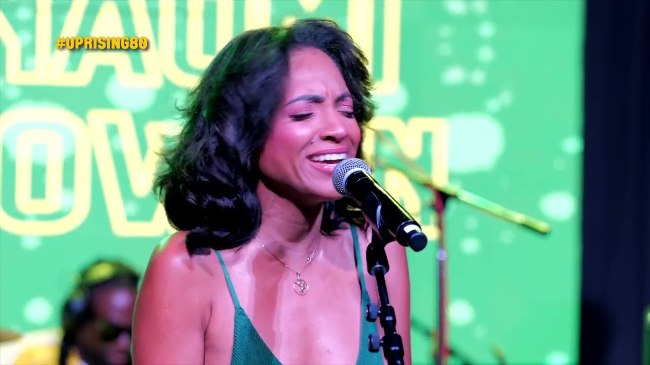 Naomi Cowan Performing at Bob Marley 80th Earthstrong Concert