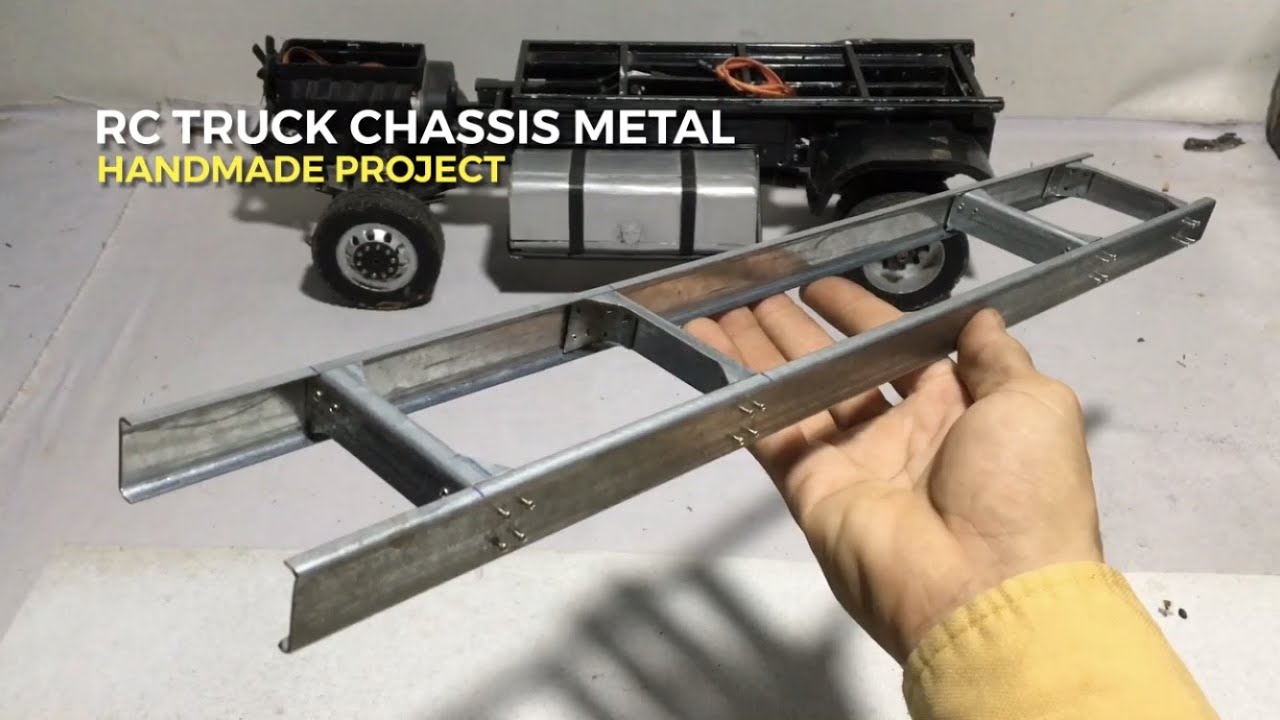 Metal Chassis DIY RC Heavy Construction Tractor Truck