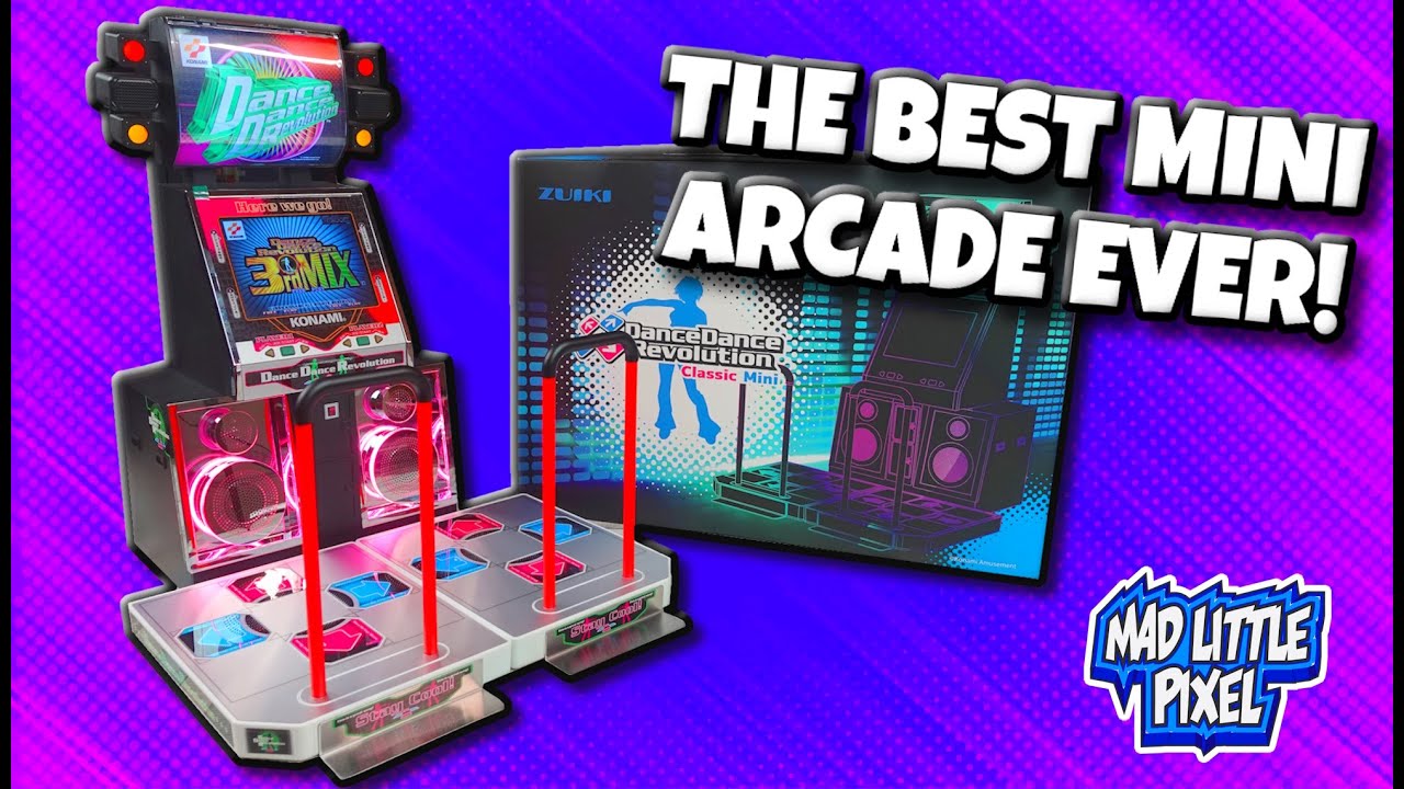 Это самая безумная мини-аркада на свете! Мини-классика Dance Dance Revolution уже здесь!