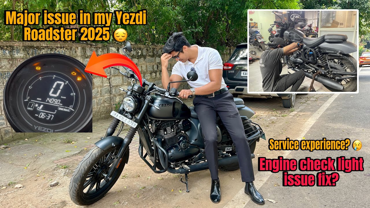 Yezdi Roadster 2025 | Major Engine Check light Issue? Service experience? Updates?
