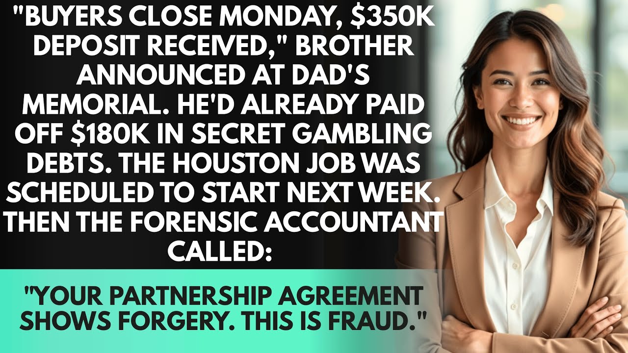 Brother Sold My Manufacturing Business For $1.2M — Until The Forensic Accountant Found Dad's...