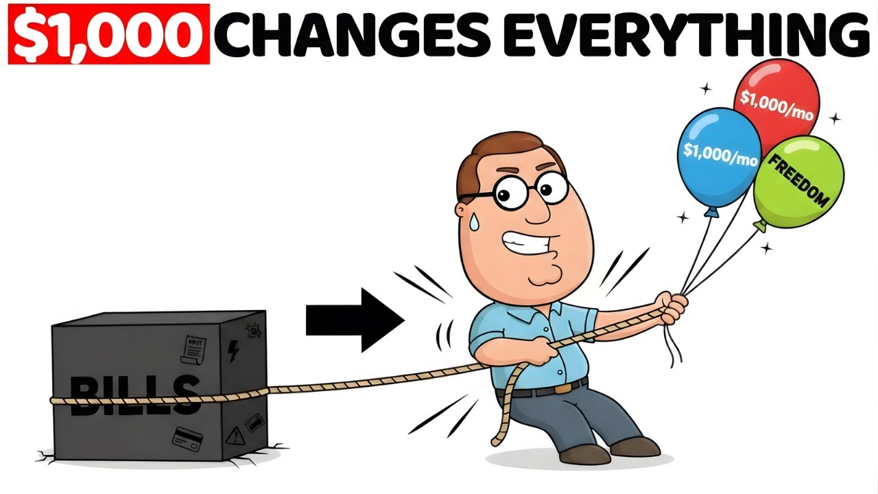 Why $1,000 Passive Income Changes Everything | The 1K Rule | Wealth Mindset