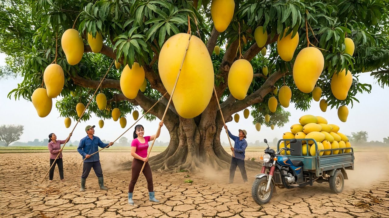 Cómo se cultiva y cosecha el mango desde la plántula hasta el fruto terminado