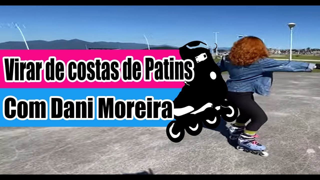 Como virar de costas com o Patins?