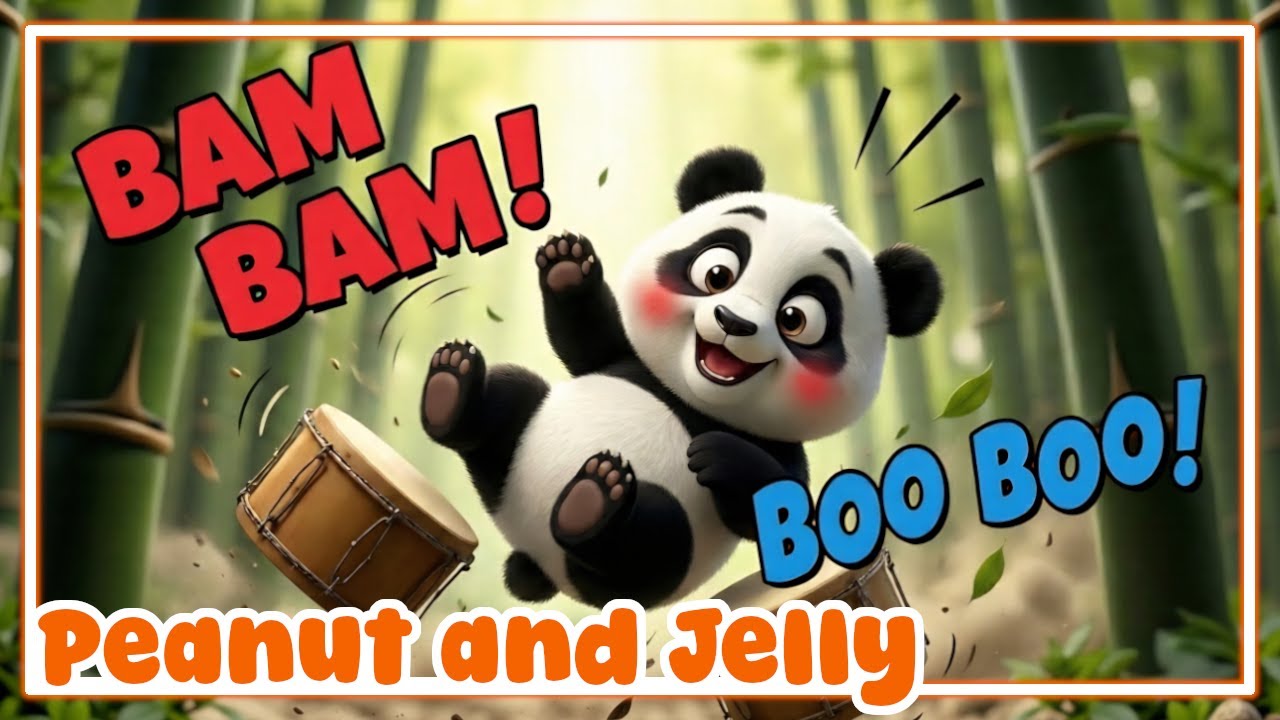 Bam Bam Boo! 🐼 The Panda Dance Song | Shake Your Hands Action Song for Kids