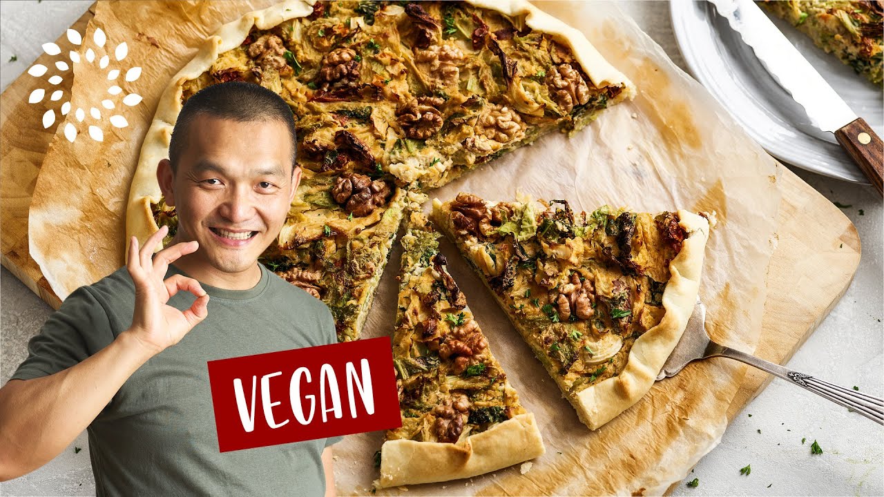 Wirsingtarte [Rezept] - Vegan