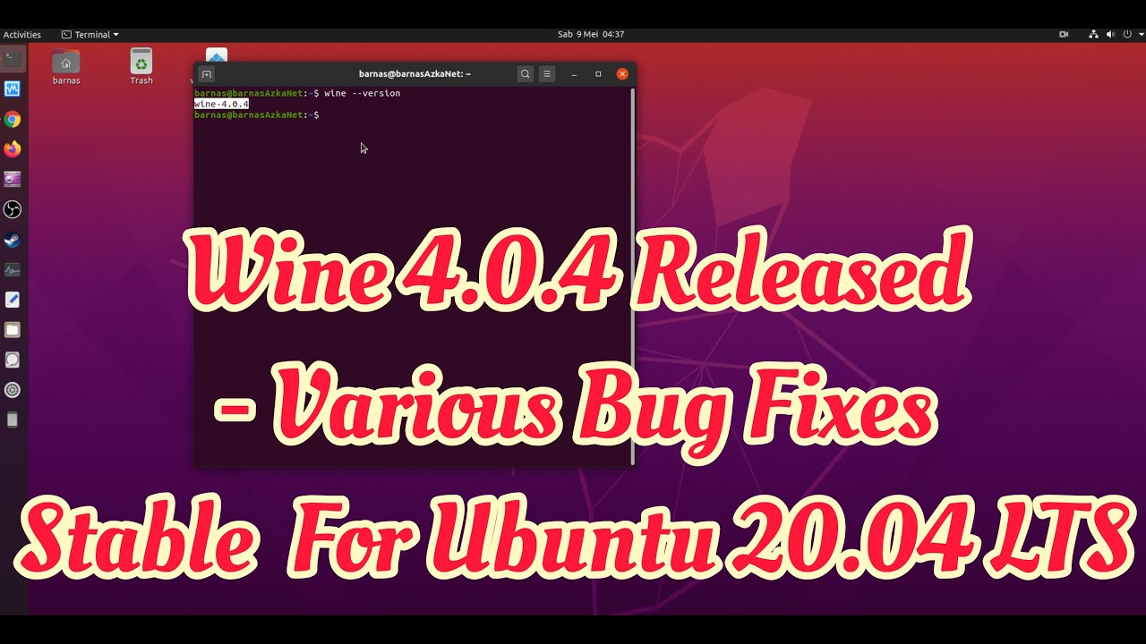 Install Wine on Ubuntu 20.04 LTS Focal Fossa Linux 2020