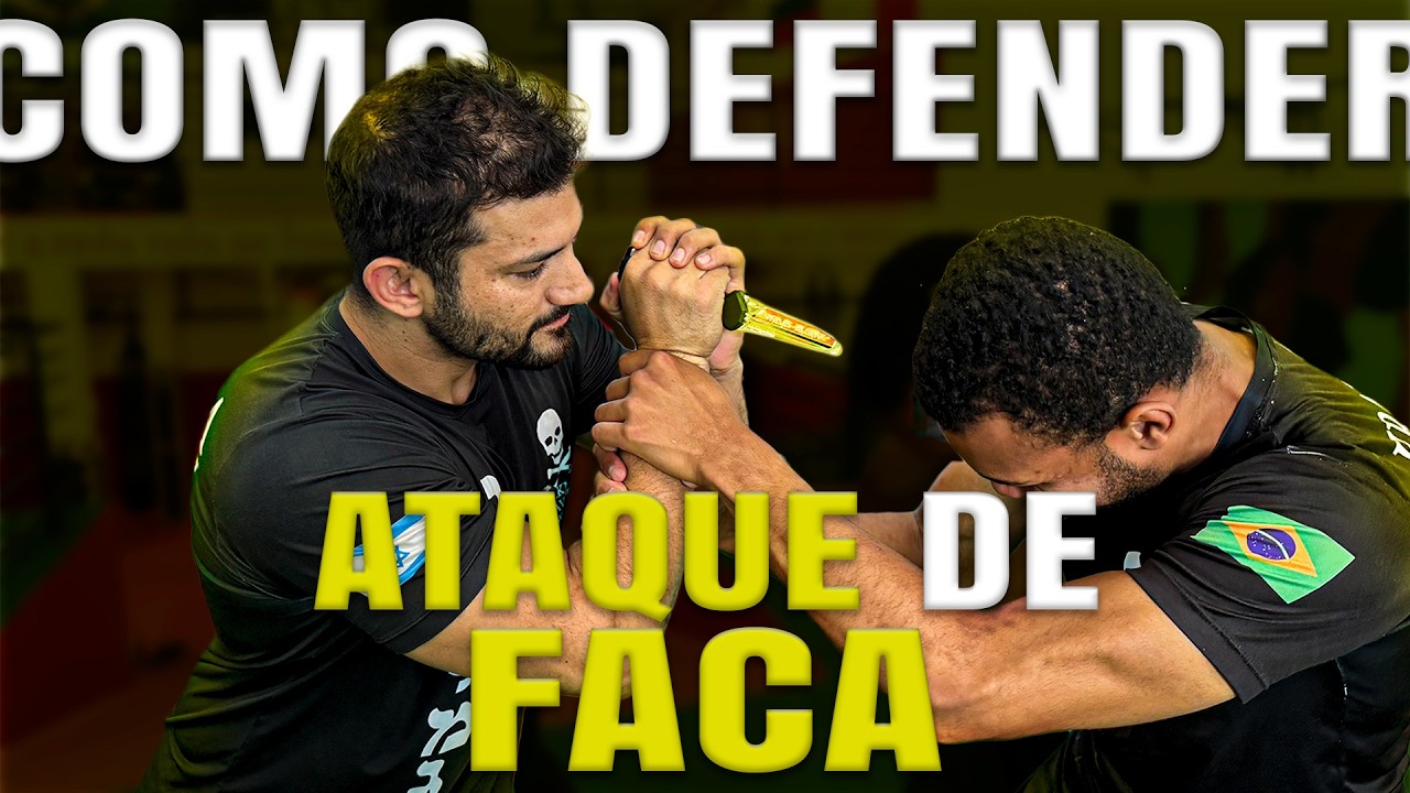 Krav Maga Defesa Pessoal contra Faca | Aula para Iniciantes