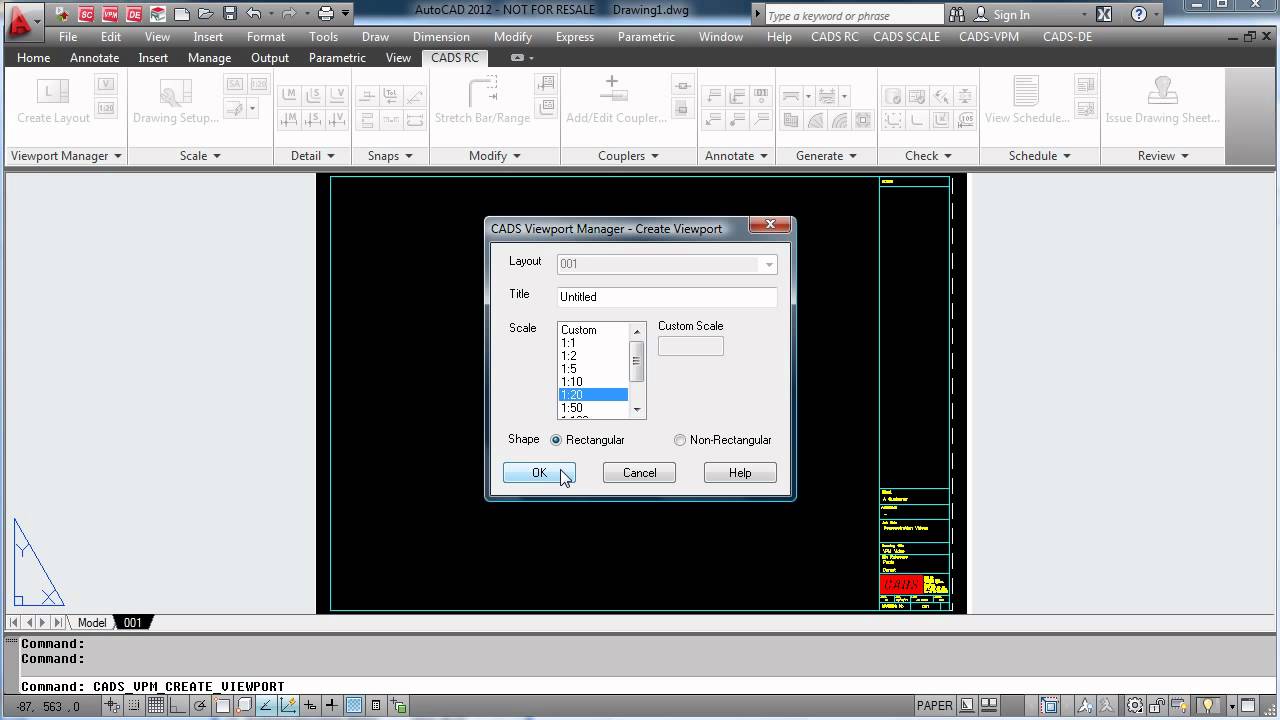 CADS RC Video Demo 1 (Viewports)