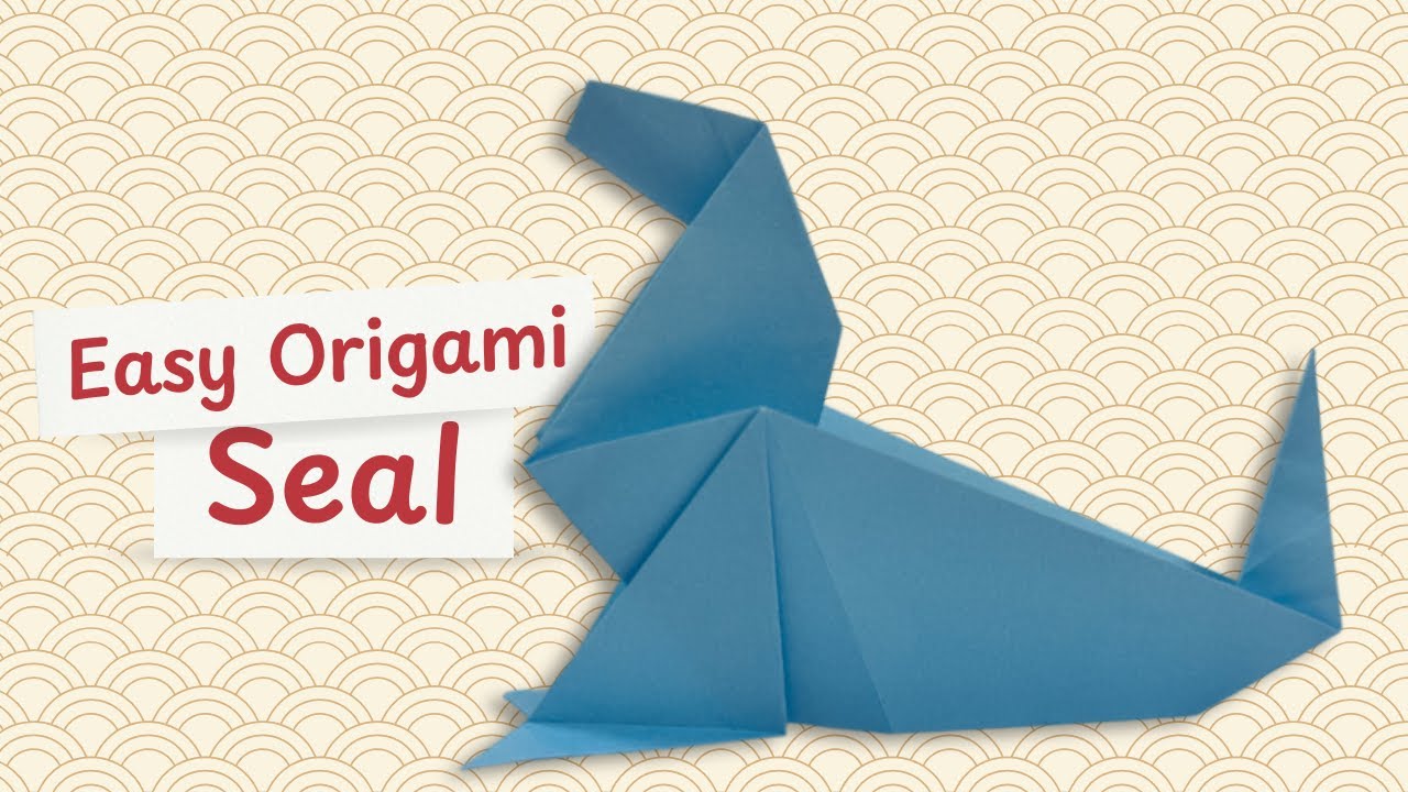 Easy Origami Seal Tutorial 🦭 Step-by-Step Instructions