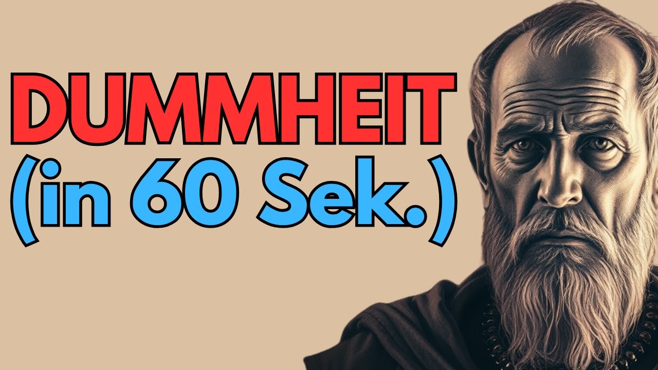 DUMMHEIT erkl&auml;rt (in 60 Sekunden)